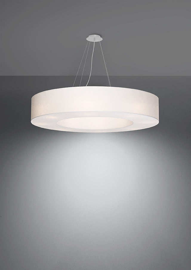 Chandelier SATURNO 90 white