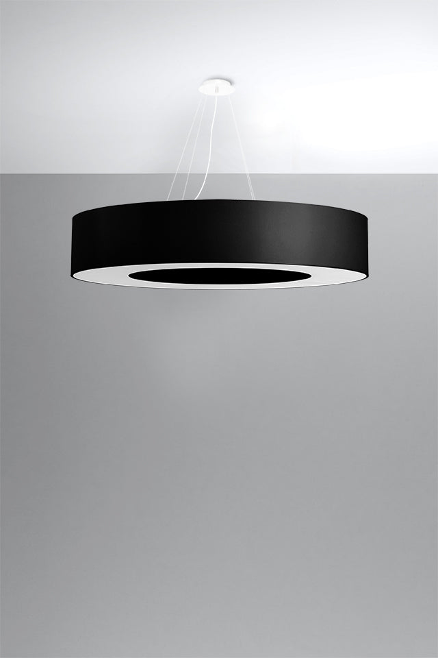 Chandelier SATURNO 90 black