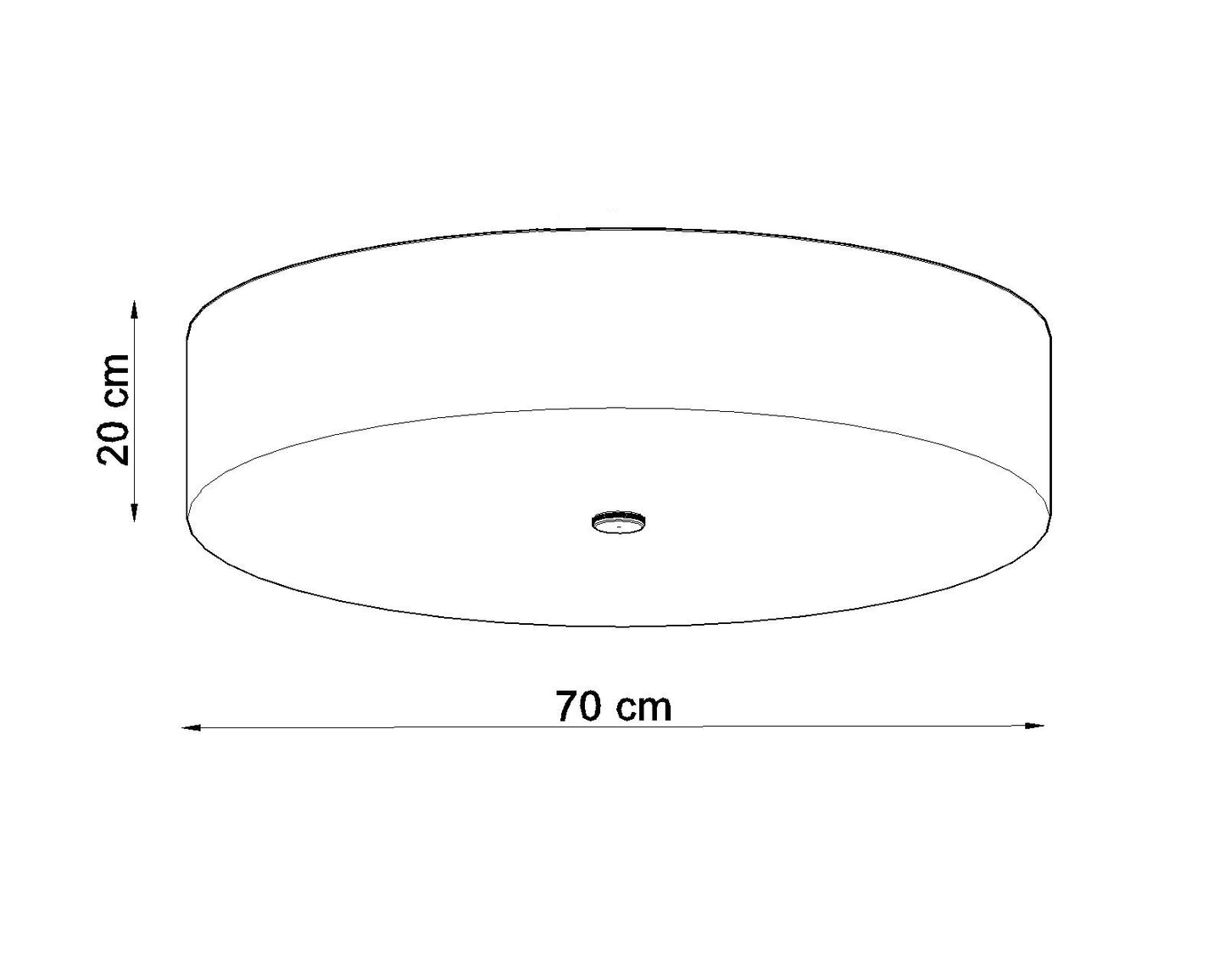 Ceiling Lamp SKALA 70 white
