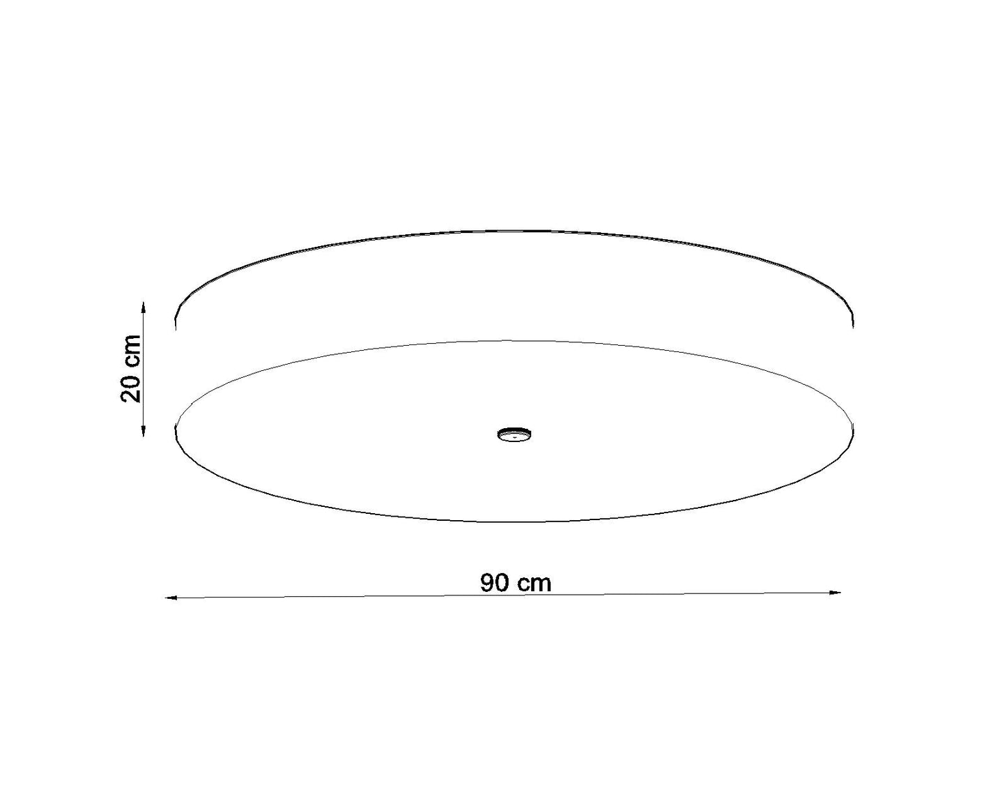 Ceiling Lamp SKALA 90 white