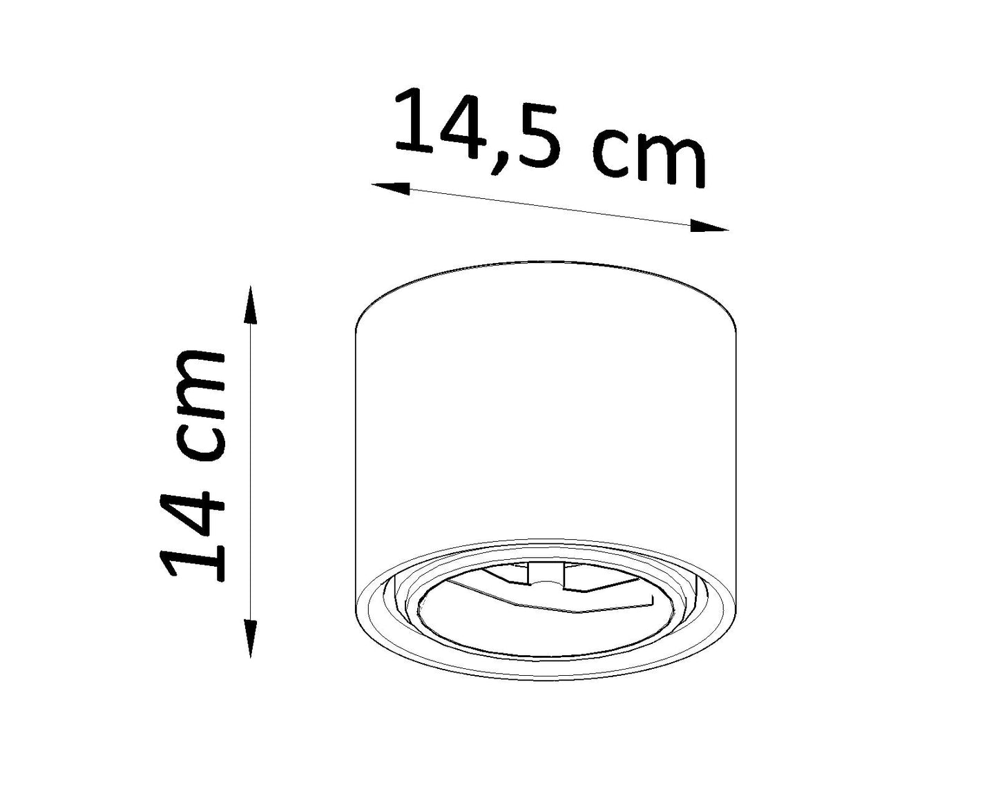 Wall lamp ceramic KALU