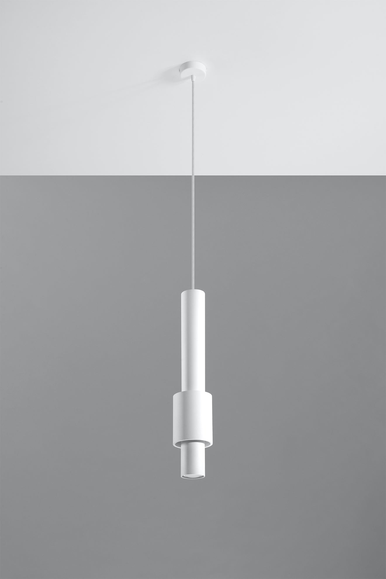 Pendant lamp SHIZAR white