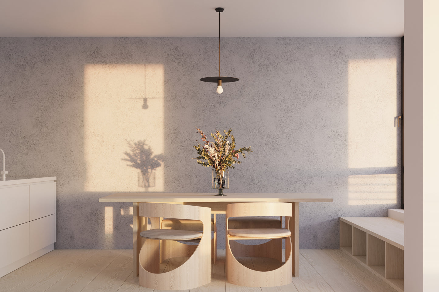Pendant lamp FLAVIO black