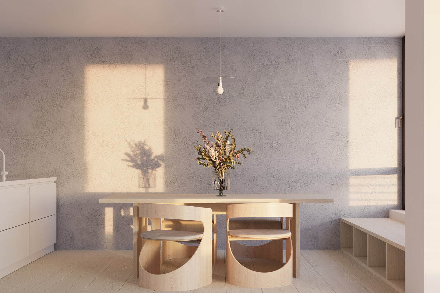 Pendant lamp FLAVIO grey