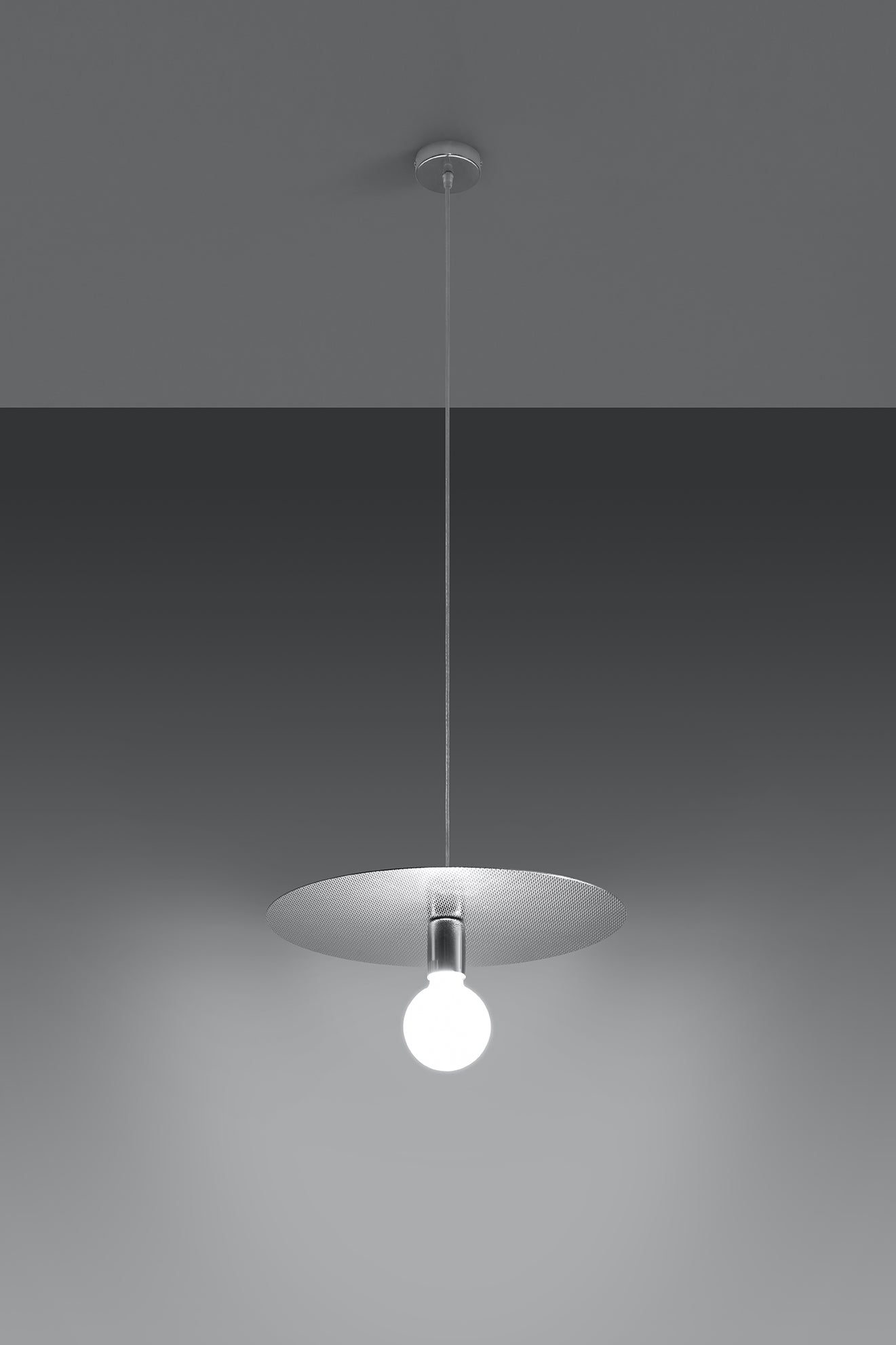 Pendant lamp FLAVIO grey