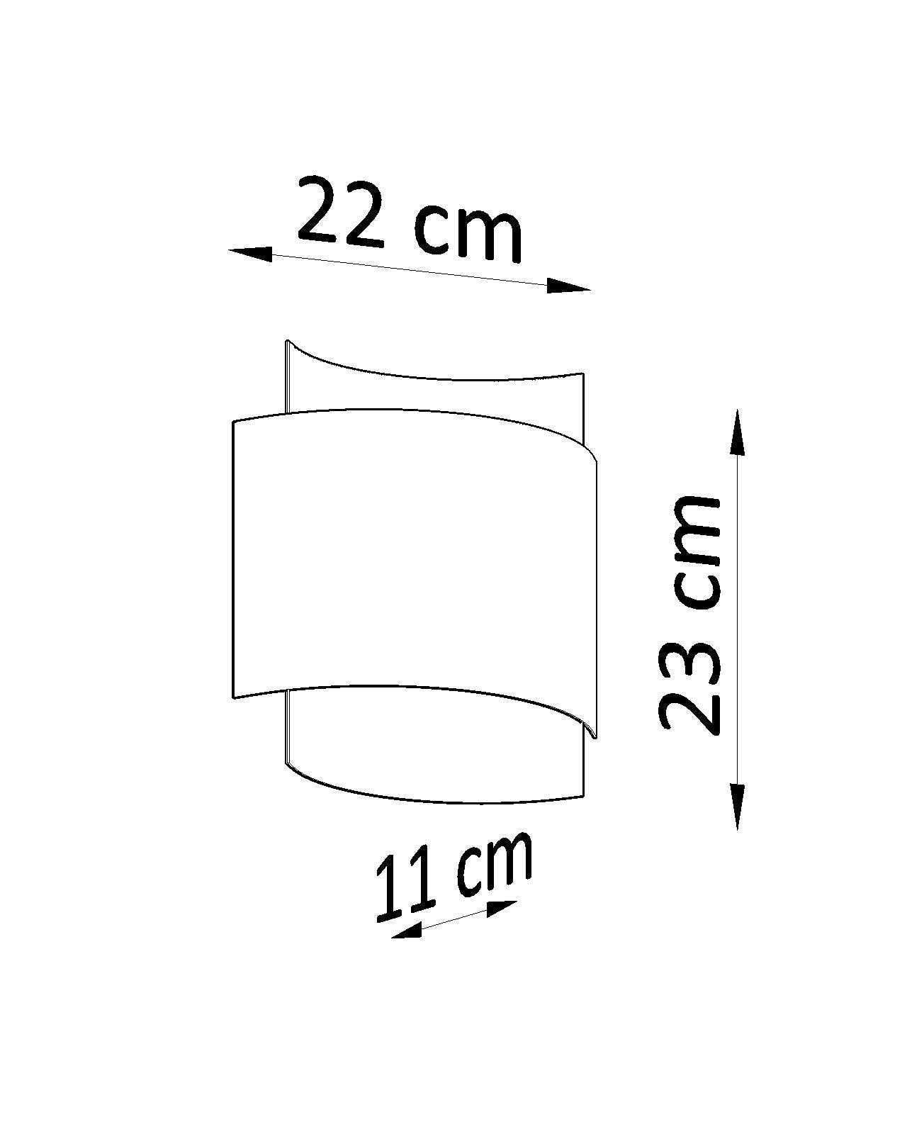 Wall lamp IMPACT black