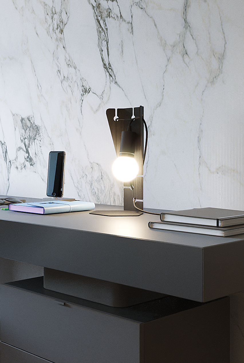 Table lamp ARBY black