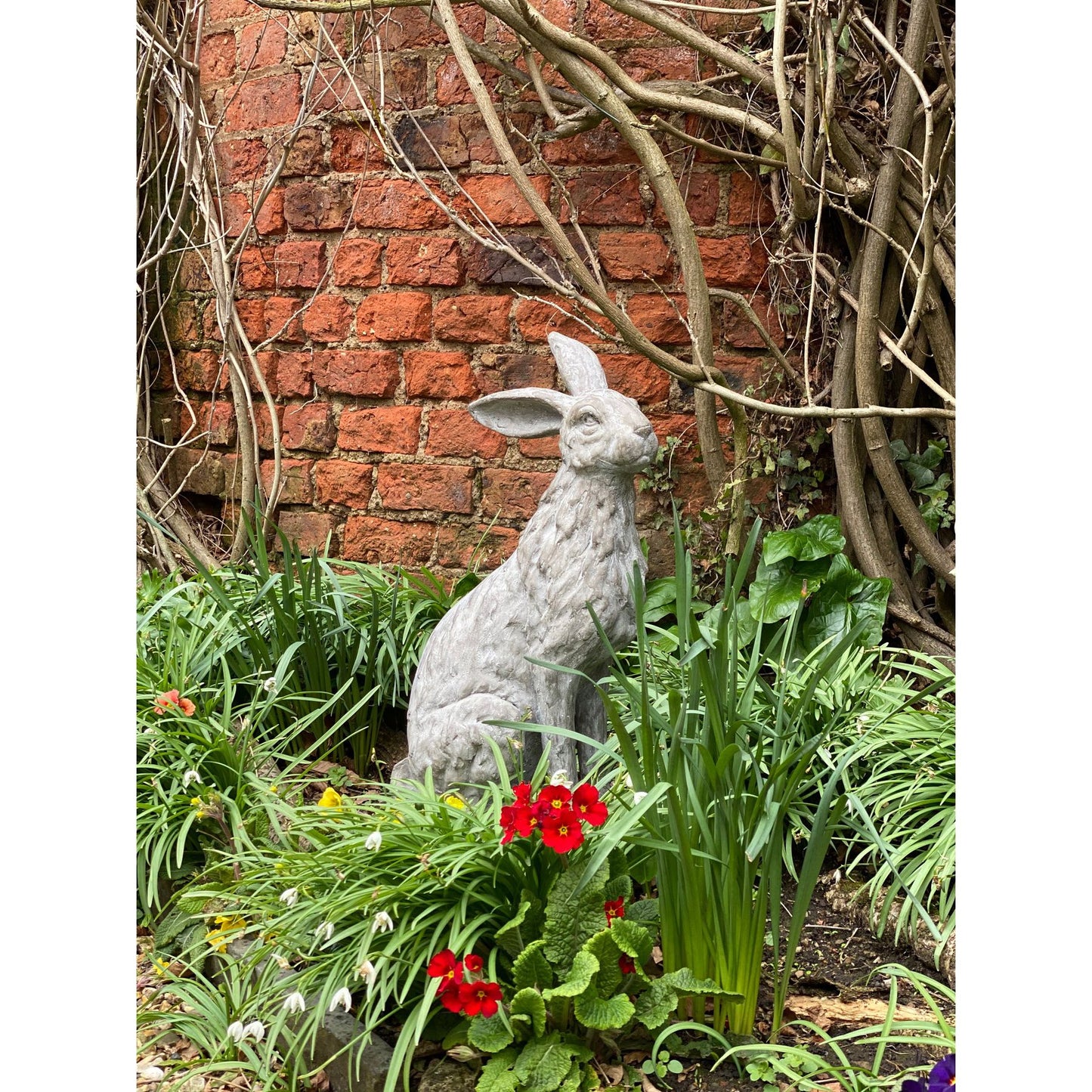 Large Sitting Outdoor Hare Statue