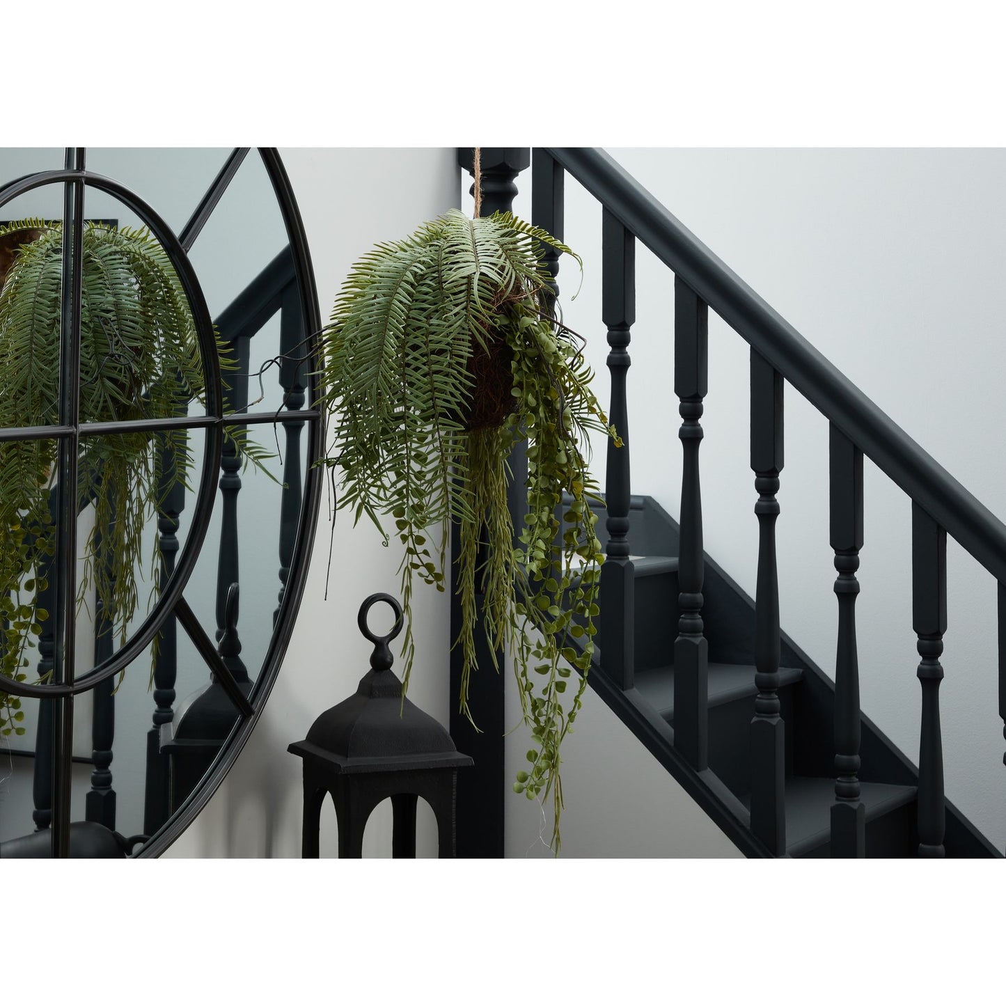Fern Hanging Basket Arrangement