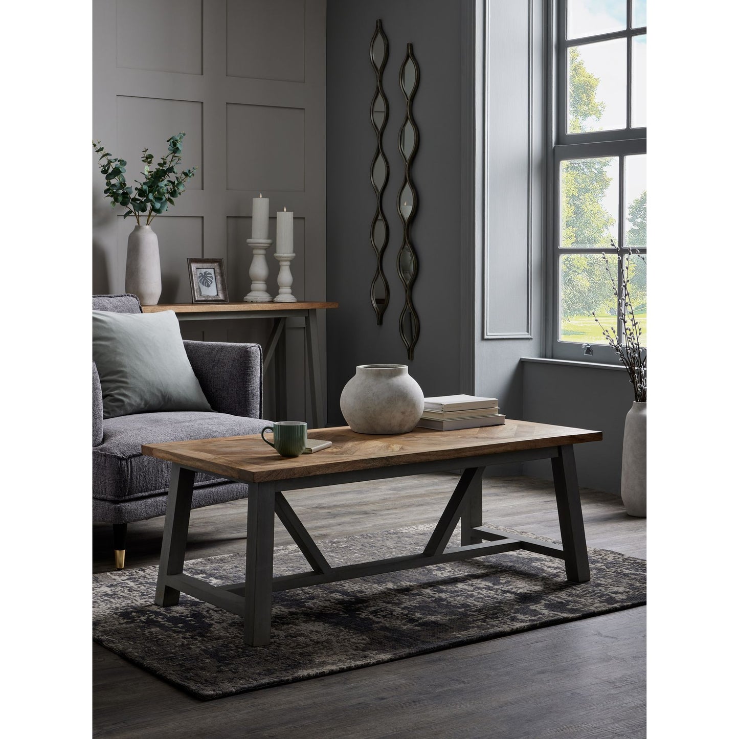 Nordic Grey Collection Coffee Table