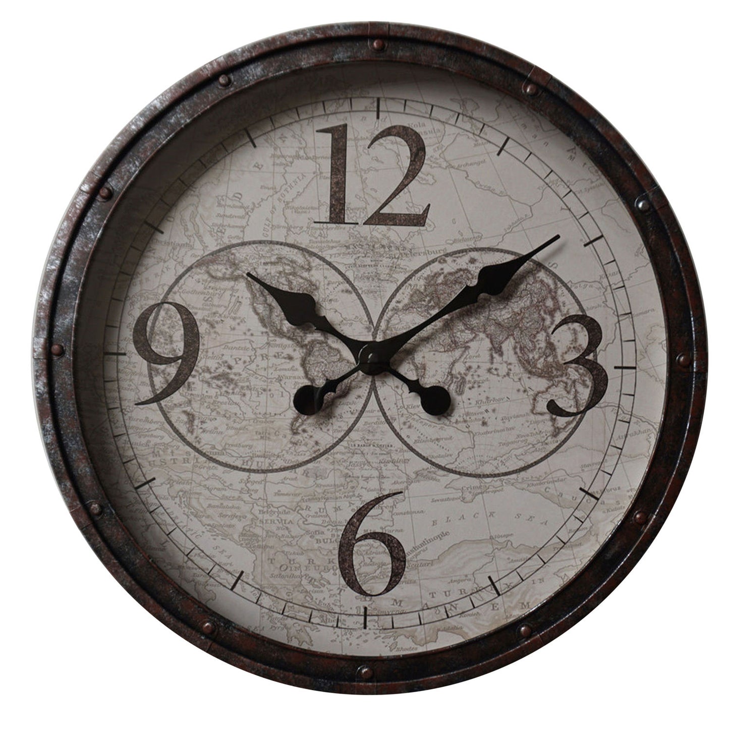 Jensen Rustic World Clock