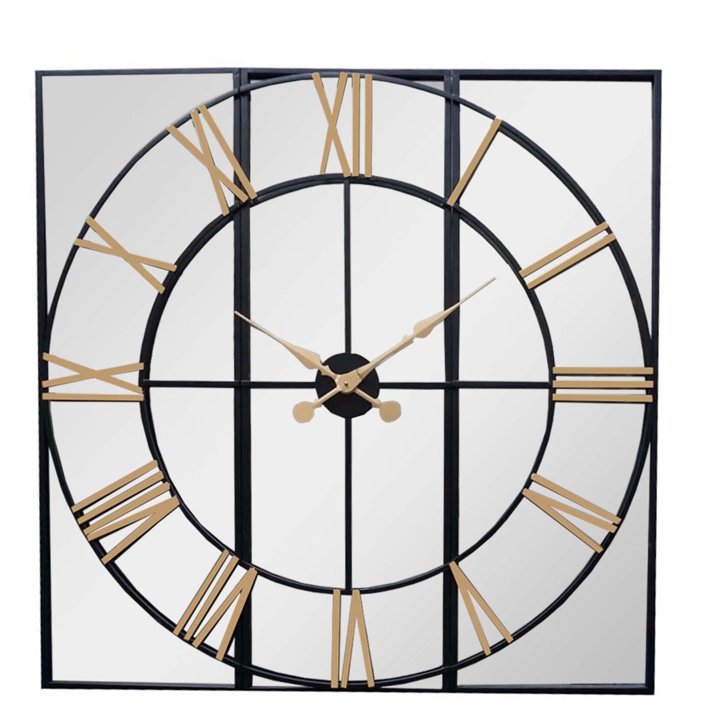 Celina Mirrored Wall Clock