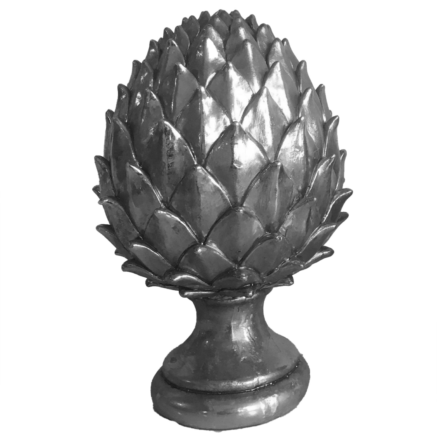 Silver Pinecone Finial