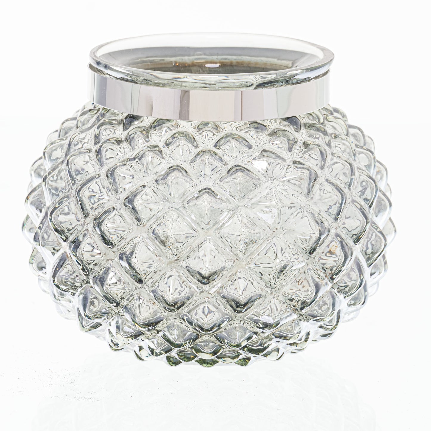 Smoked Midnight Combe Candle Holder