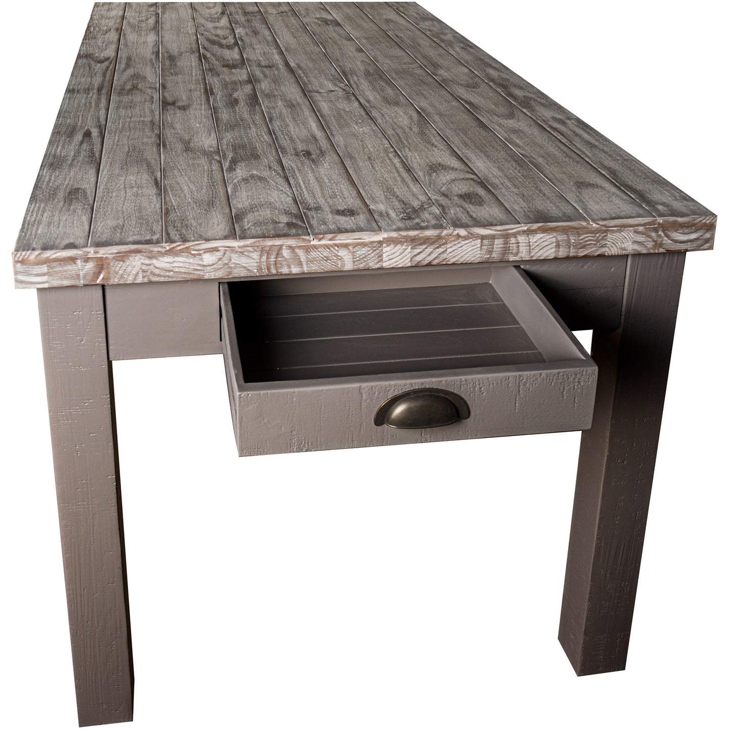 The Oxley Collection Dining Table With Two Drawers