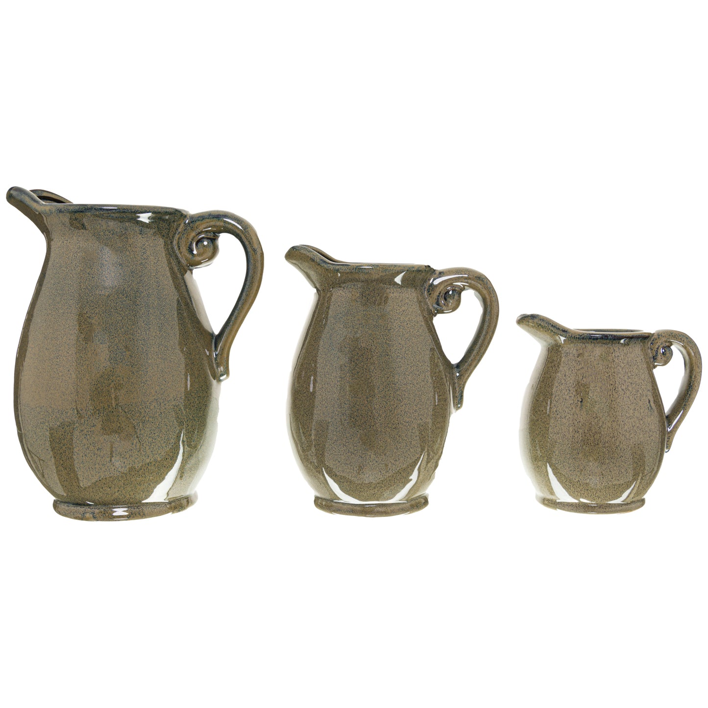 Small Grey Olpe Vase