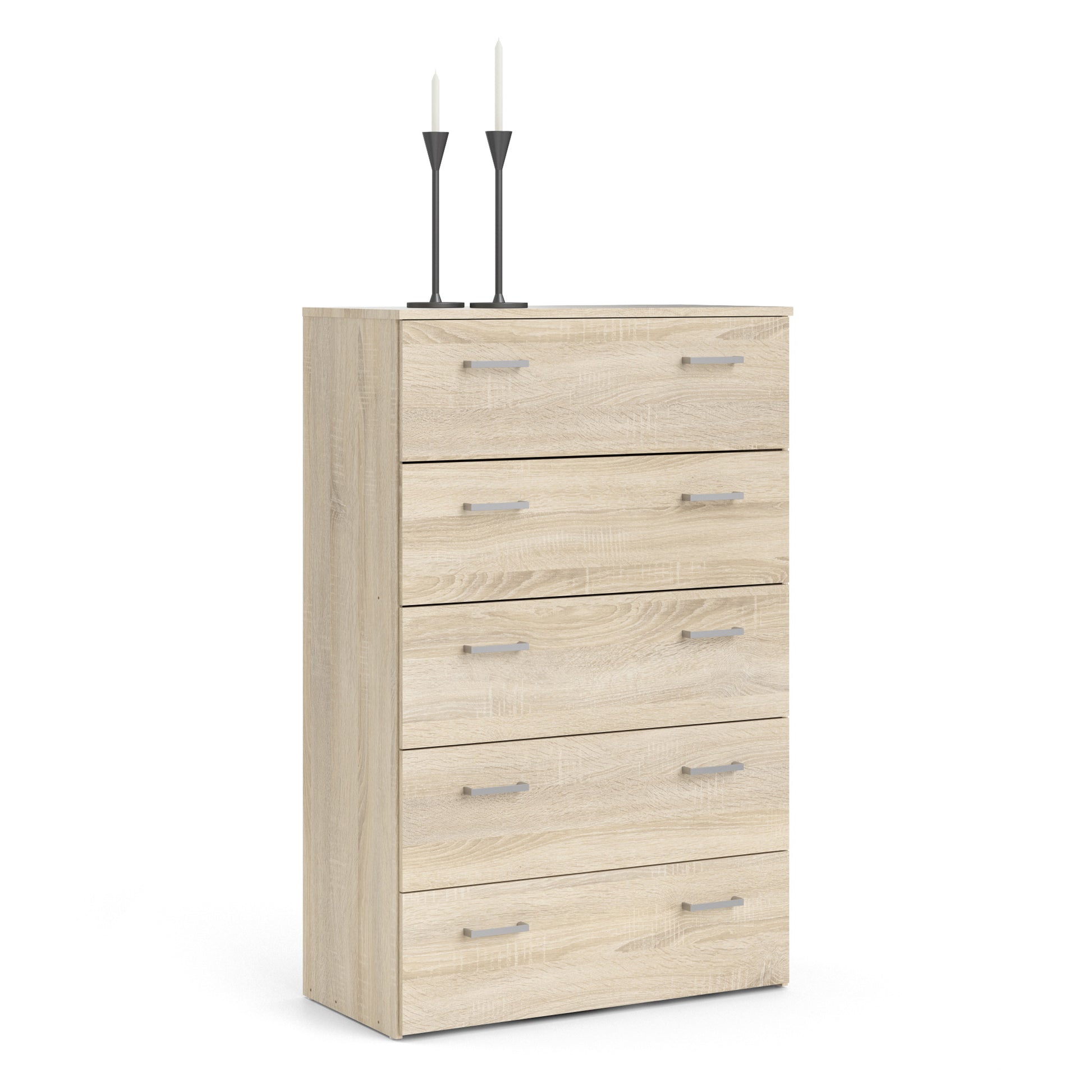 Space  Chest of 5 Drawers in Oak