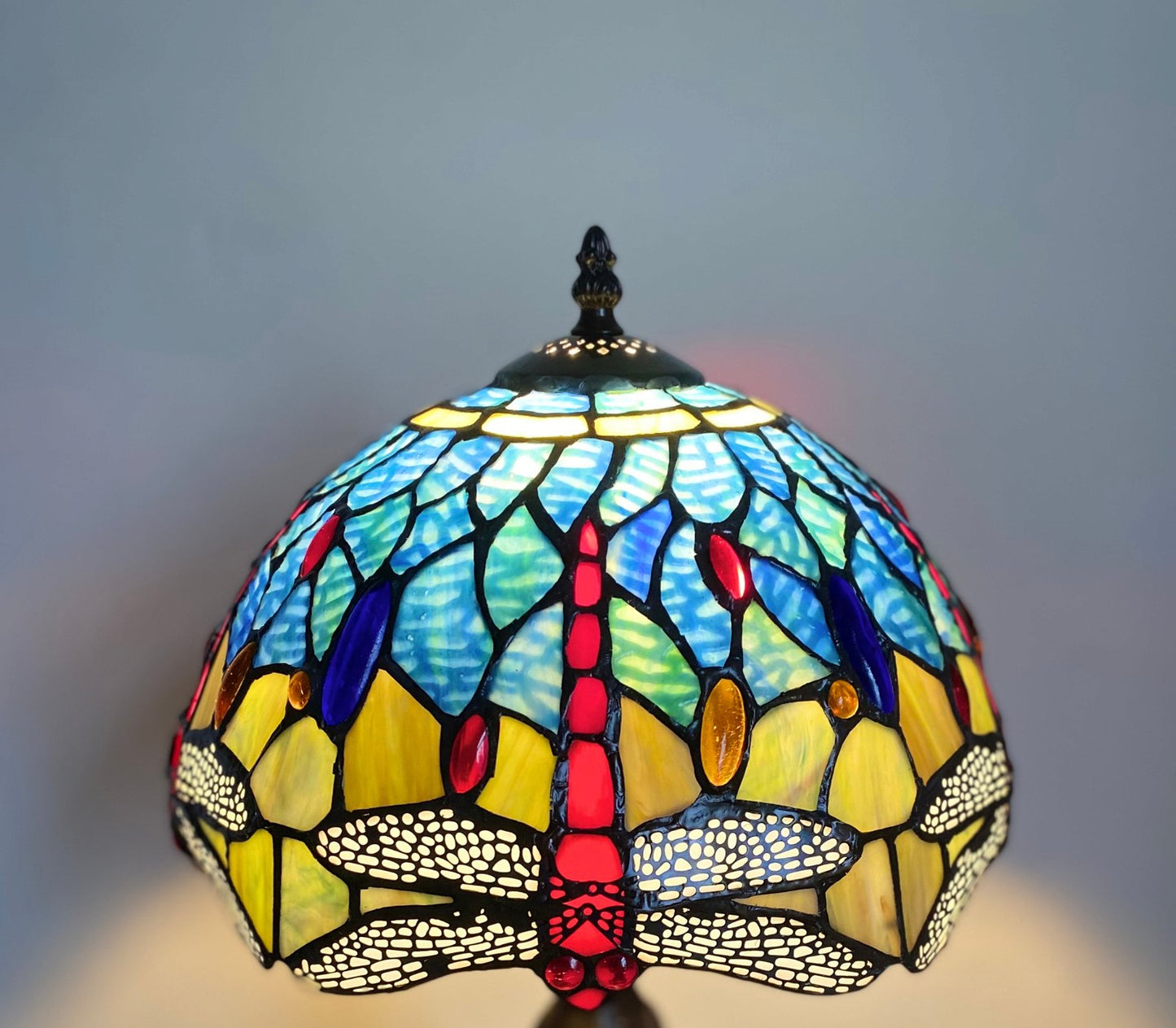 Blue Dragonfly Tiffany Lamp