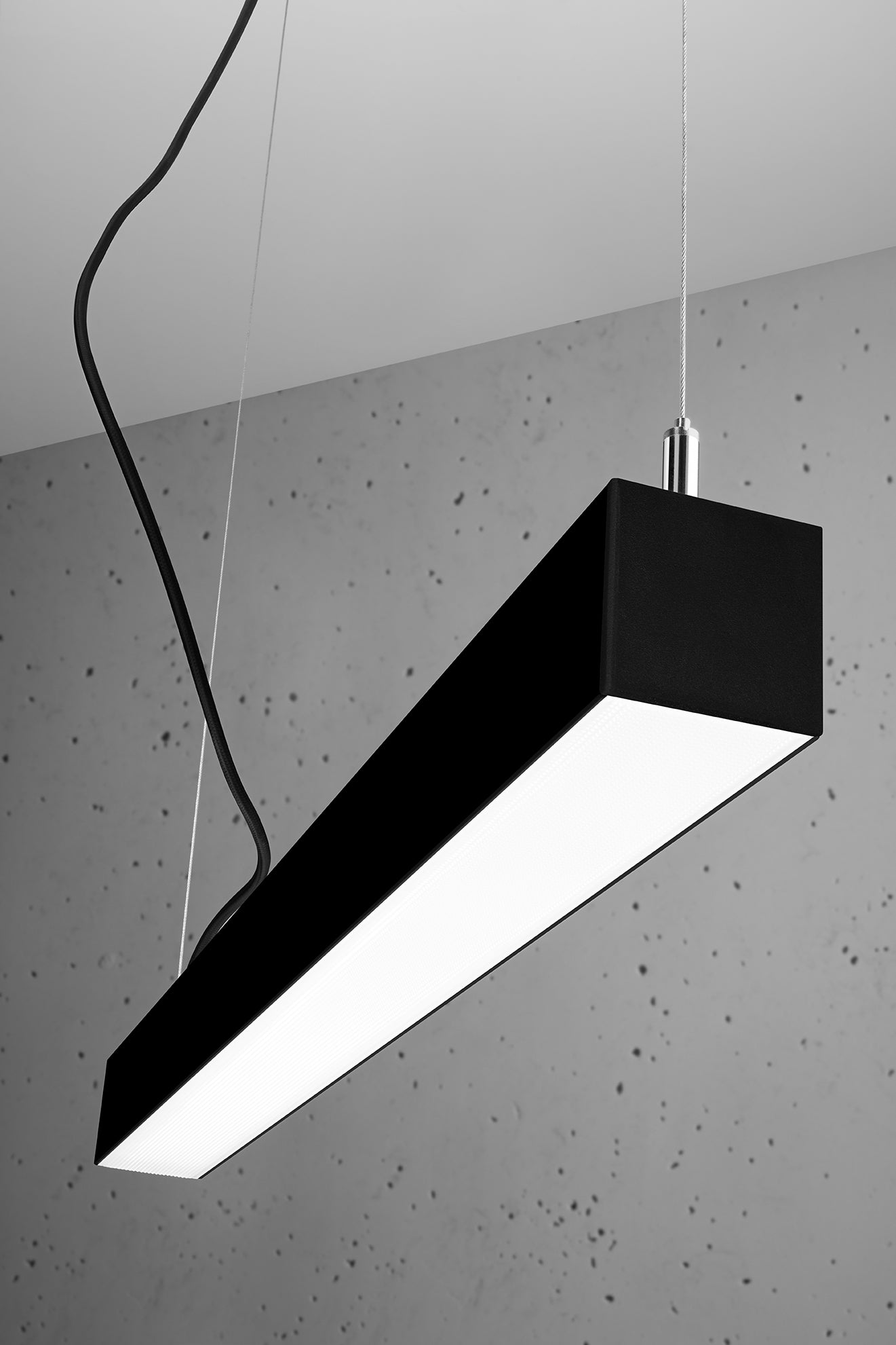 Pendant lamp PINNE 145 black
