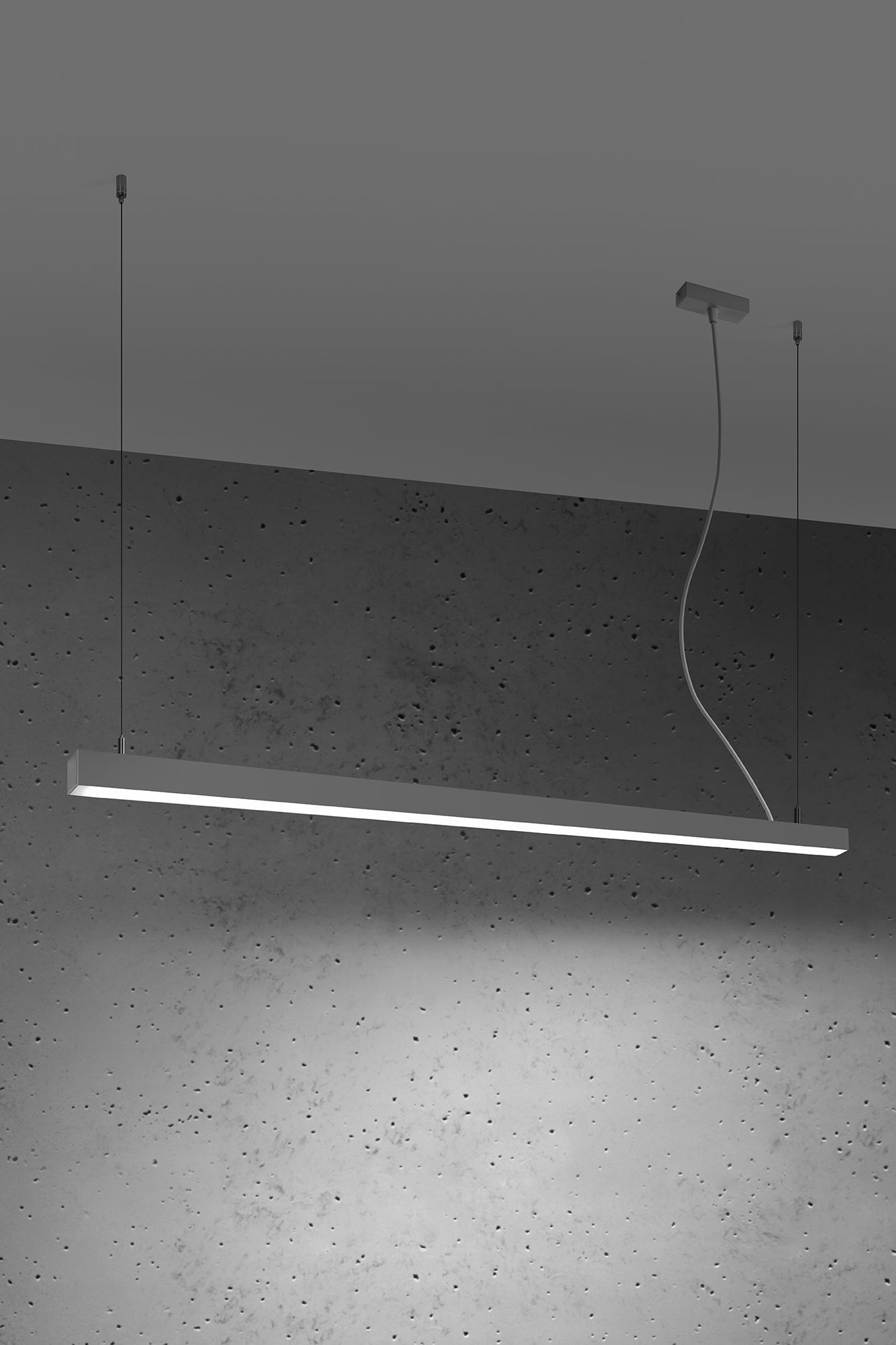 Pendant lamp PINNE 145 grey