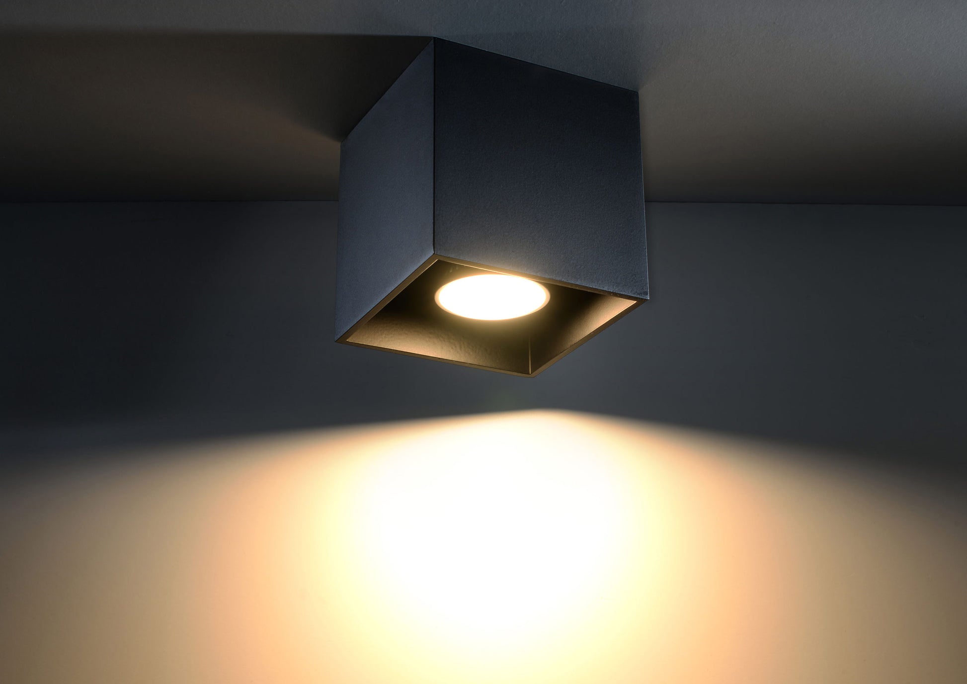 Ceiling Lamp QUAD 1 black