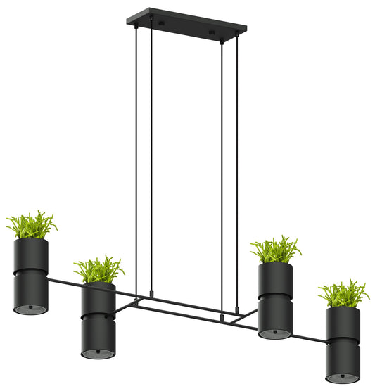 Pendant lamp KUKKIA black