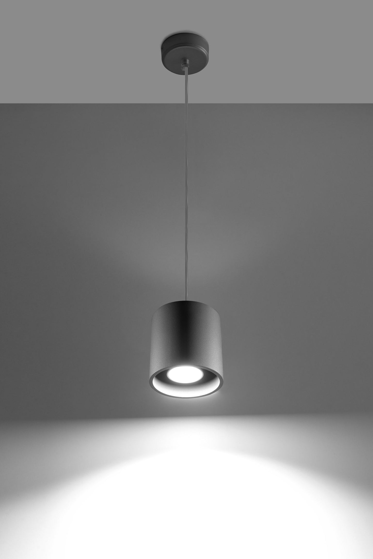 Pendant lamp ORBIS 1 grey