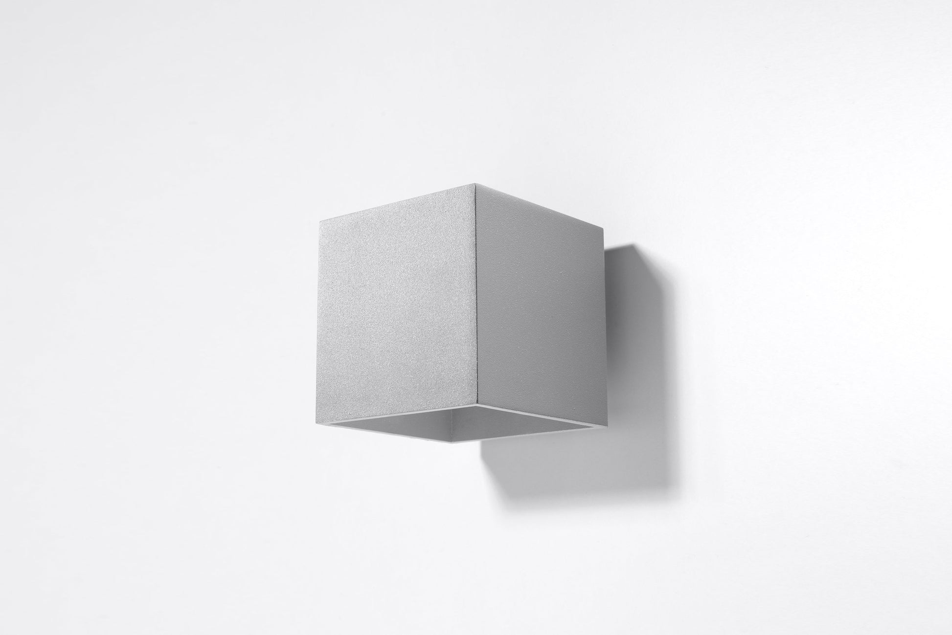 Wall lamp QUAD 1 grey