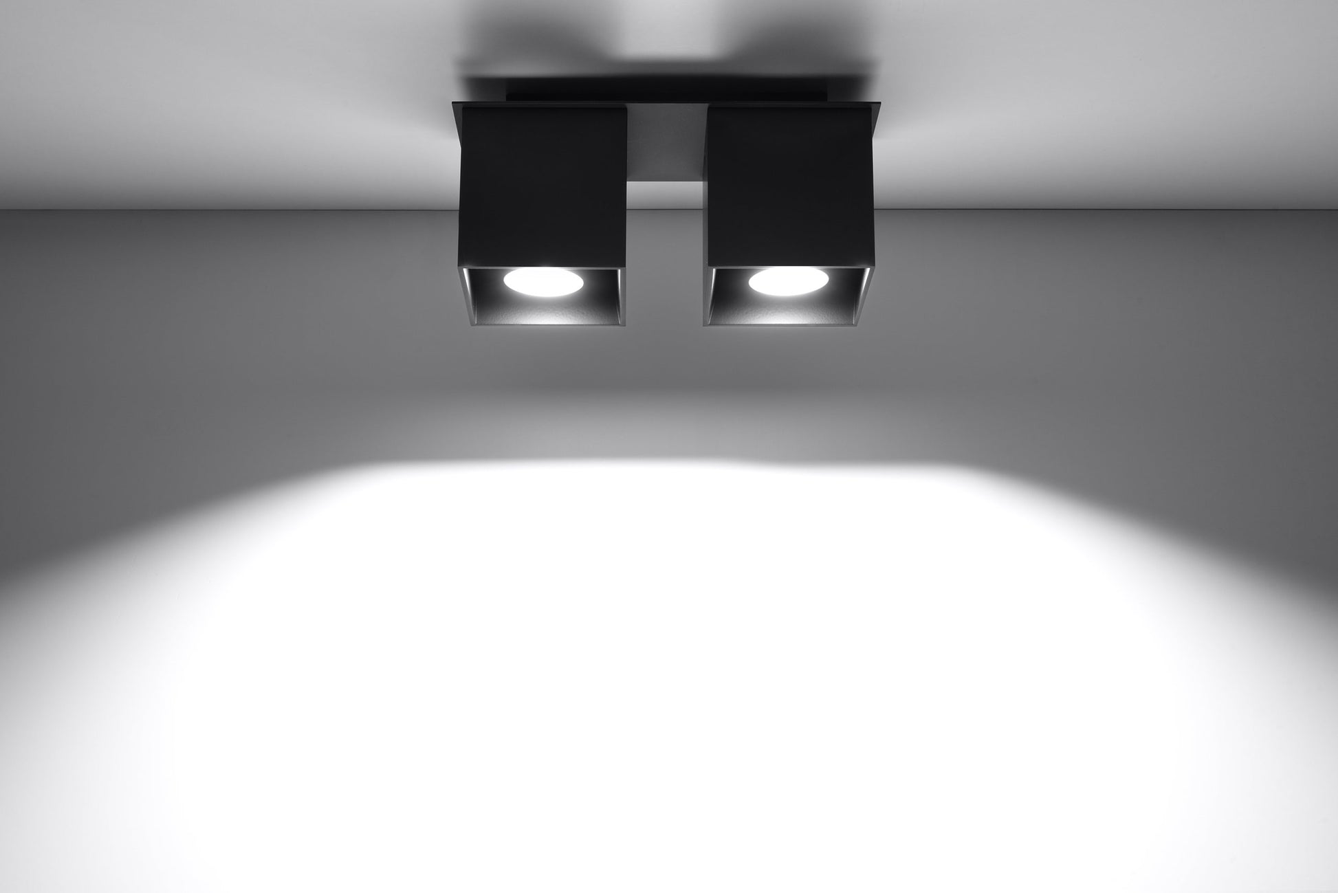 Ceiling Lamp QUAD 2 black