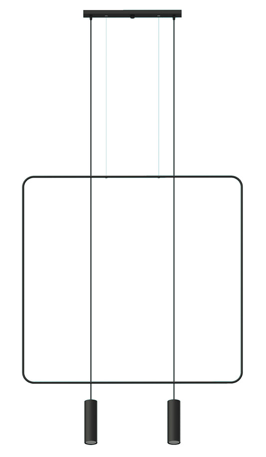 Pendant lamp RANA 2 black