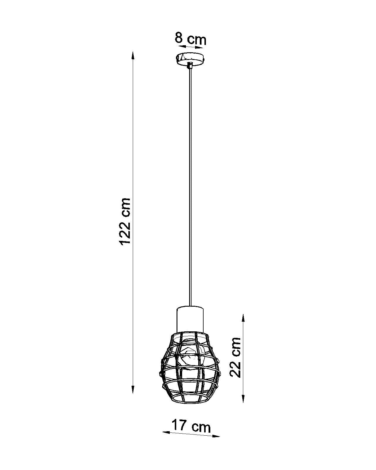 Pendant lamp RIDA