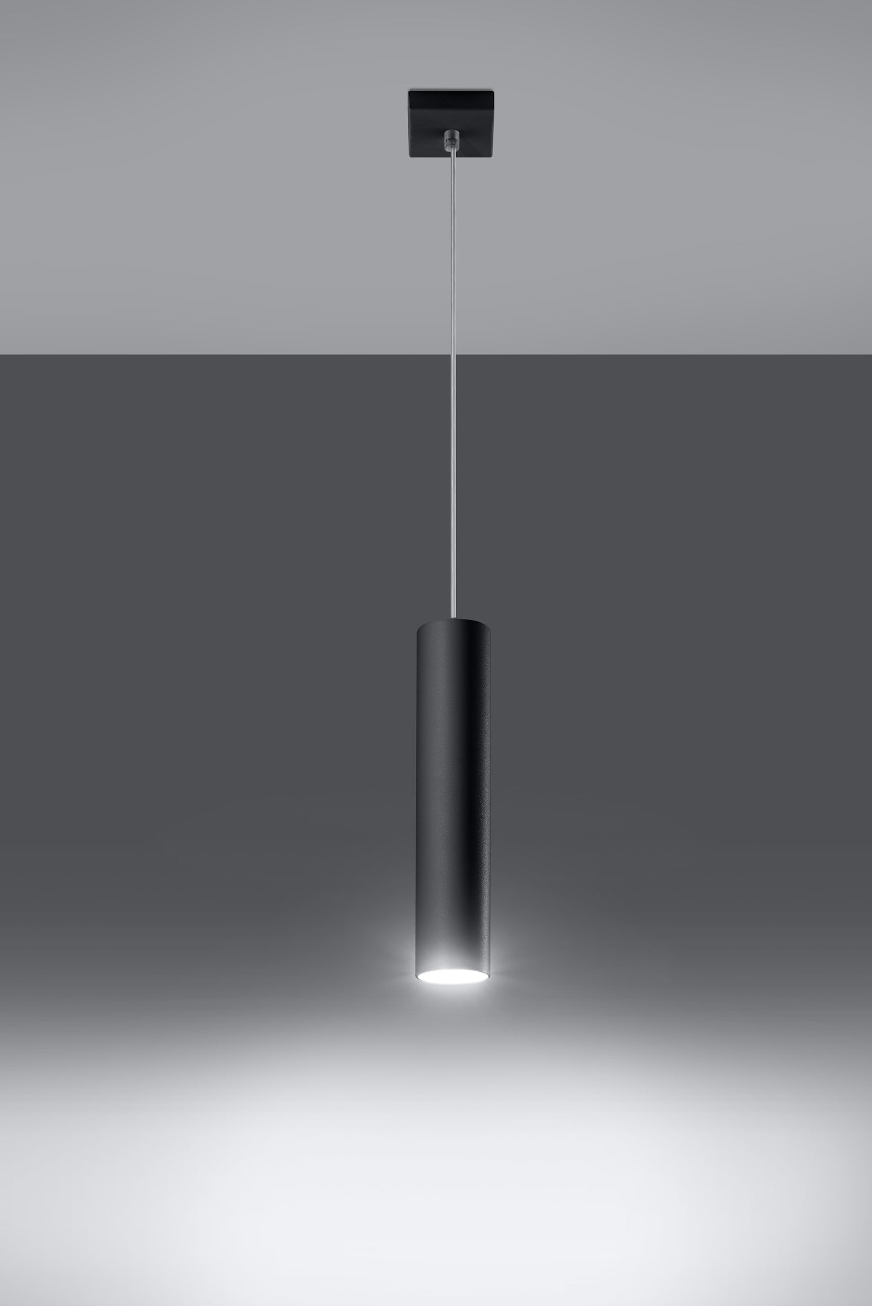 Pendant lamp LAGOS 1 black