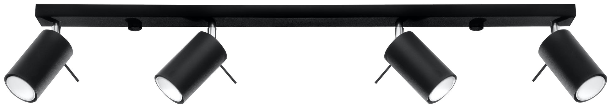 Ceiling Lamp RING 4L black