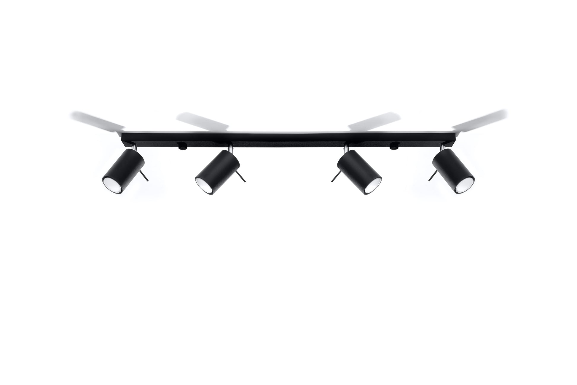 Ceiling Lamp RING 4L black