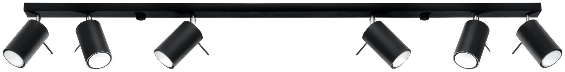 Ceiling Lamp RING 6L black