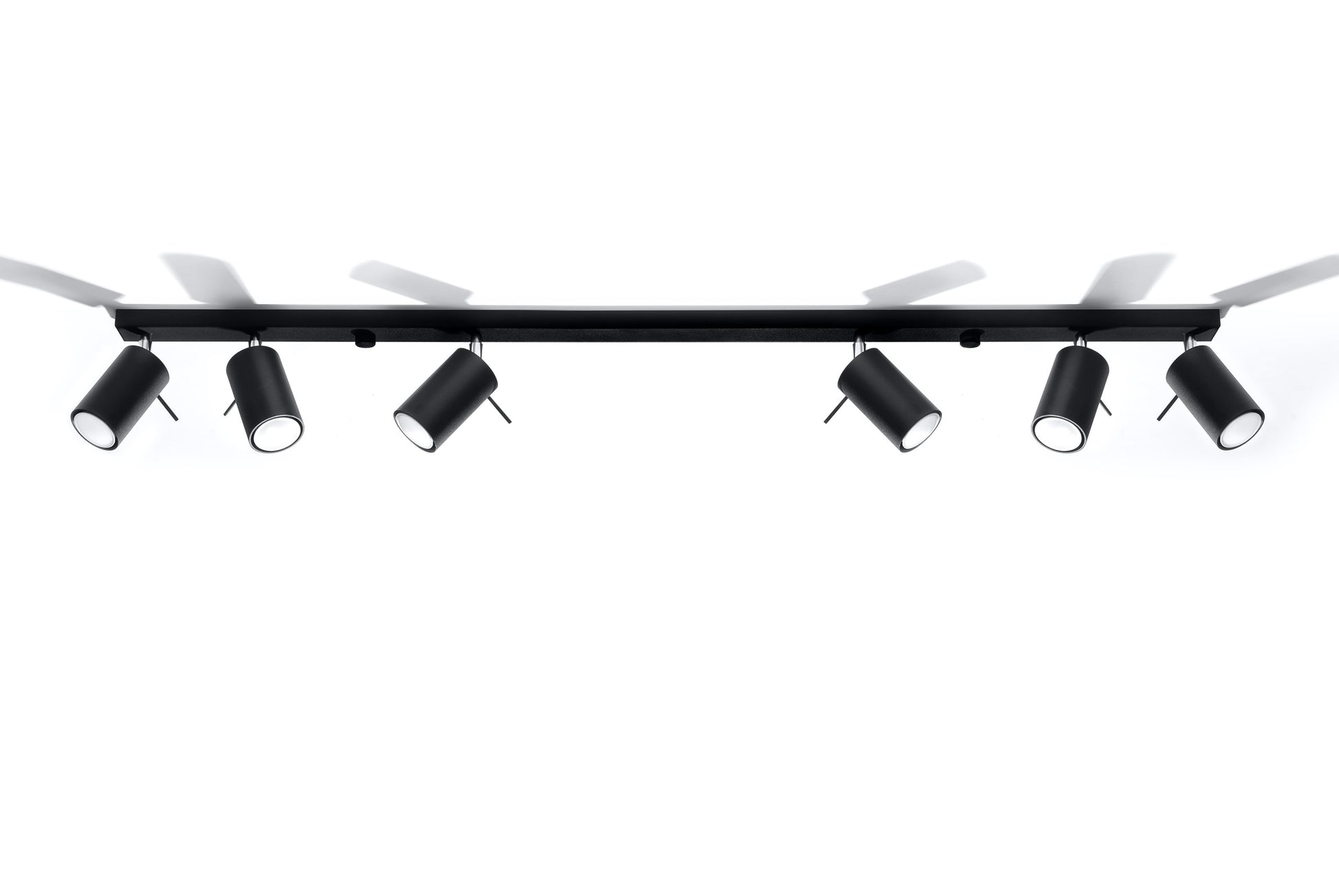Ceiling Lamp RING 6L black