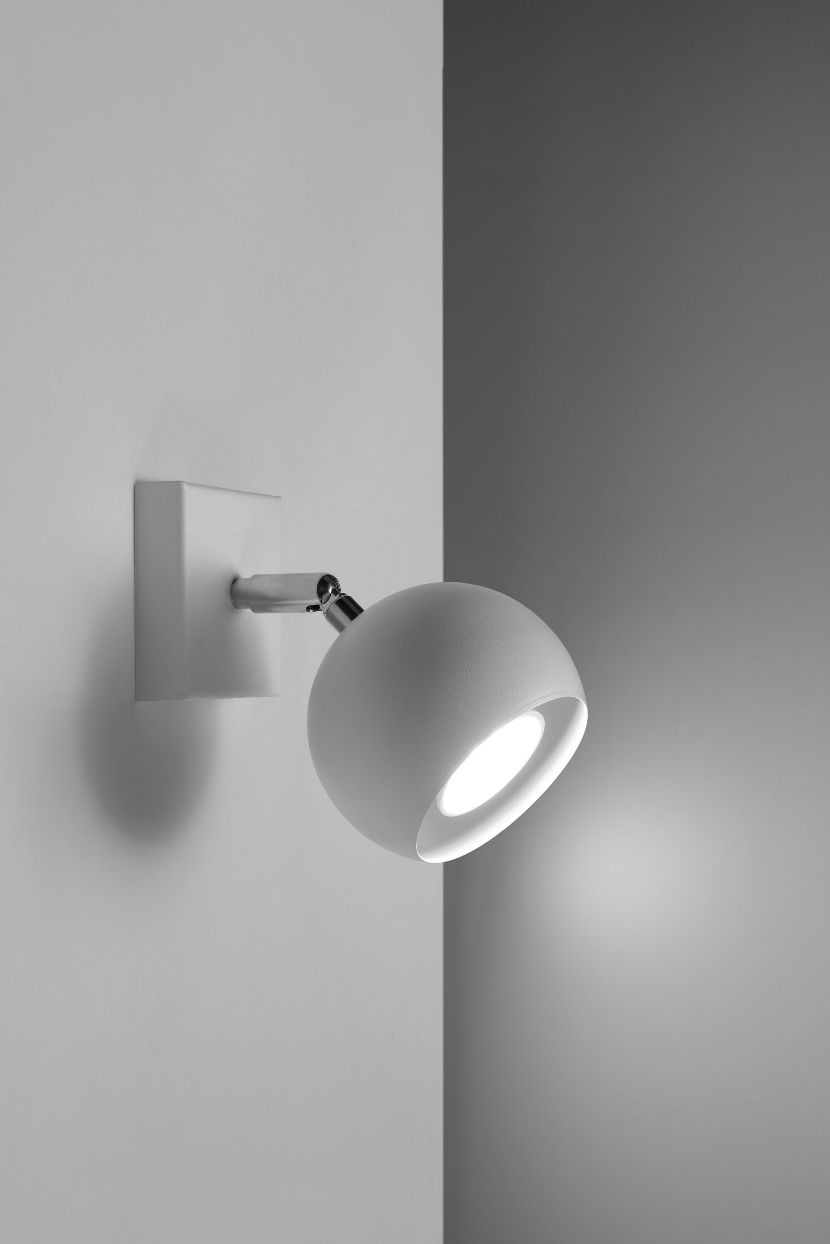 Wall lamp OCULARE white