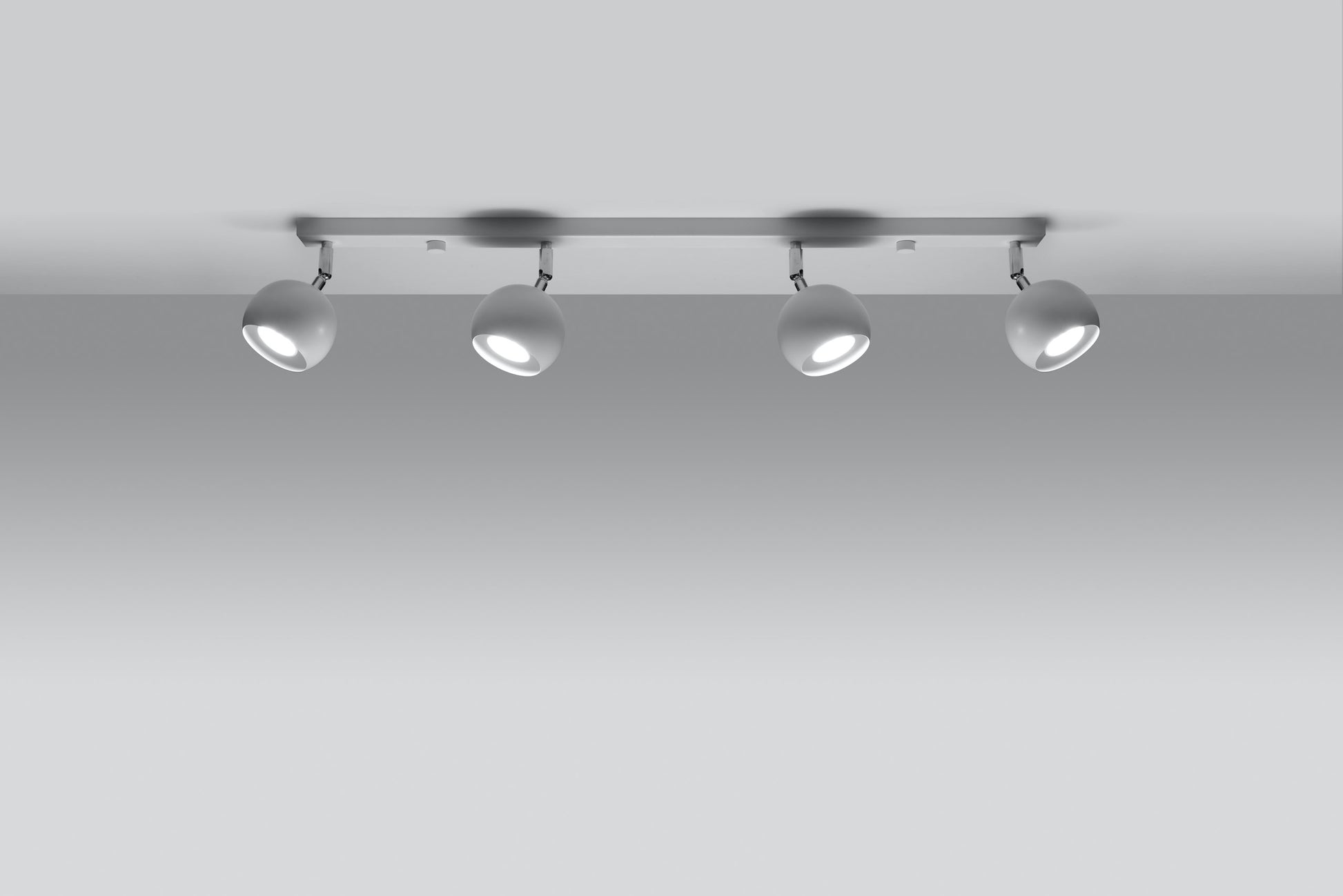 Ceiling lamp OCULARE 4L white