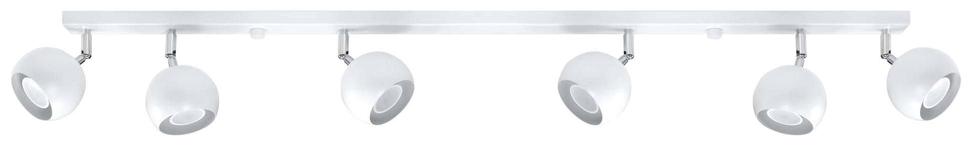 Ceiling lamp OCULARE 6L white