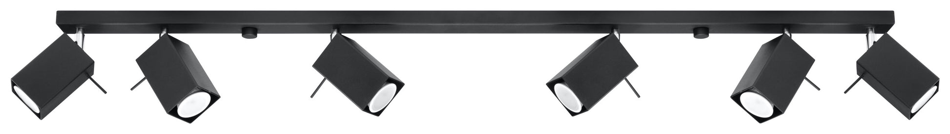 Ceiling lamp MERIDA 6L black