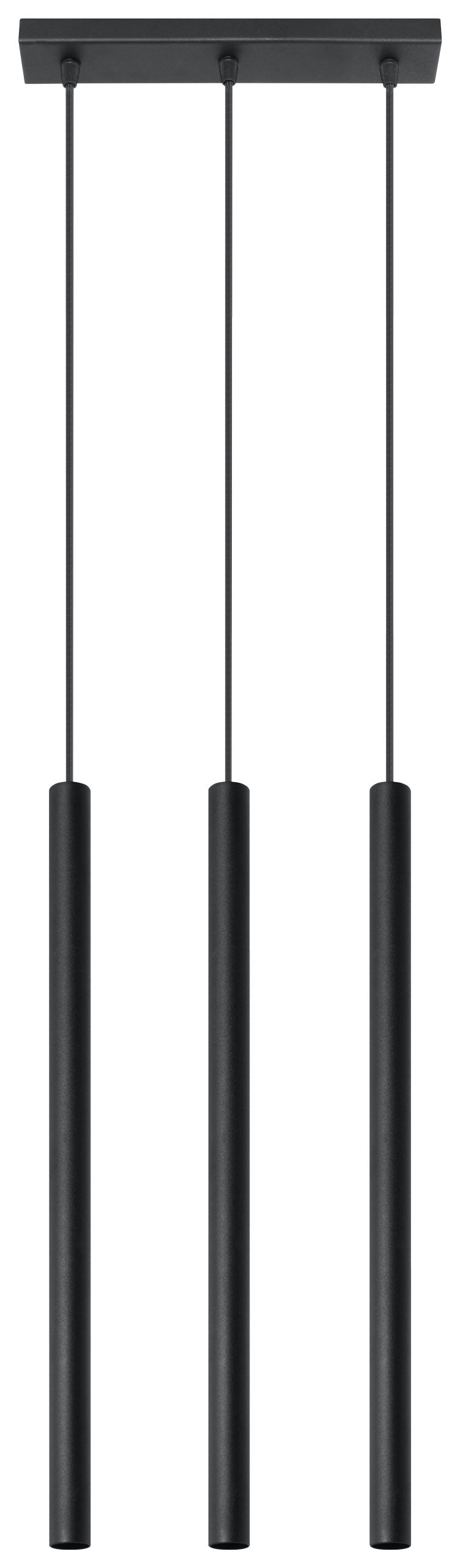 Pendant lamp PASTELO 3 black
