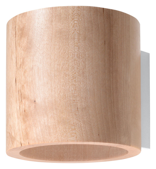 Wall lamp ORBIS wood