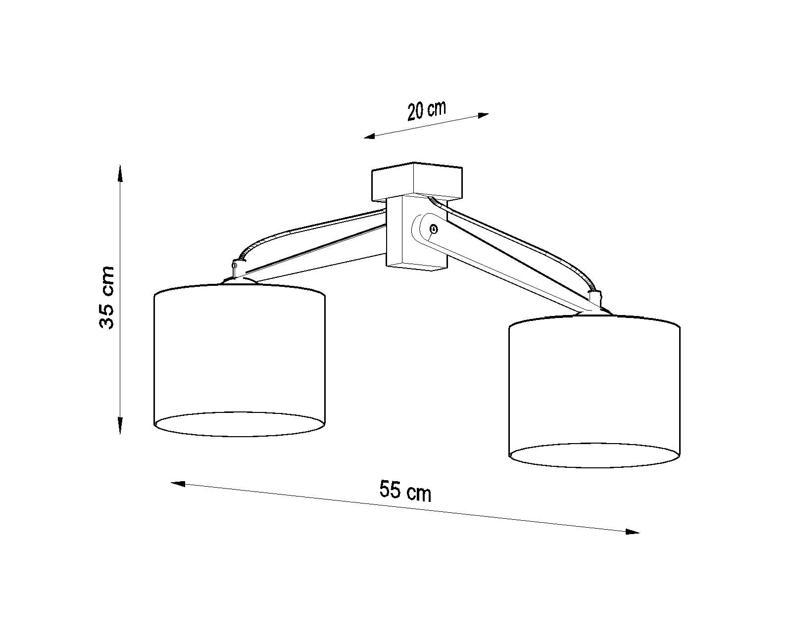 Ceiling Lamp LEGNO 2