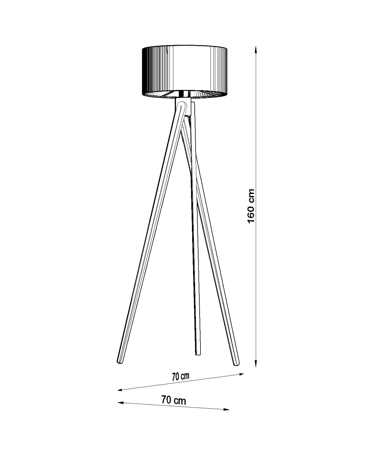 Floor lamp LEGNO 2