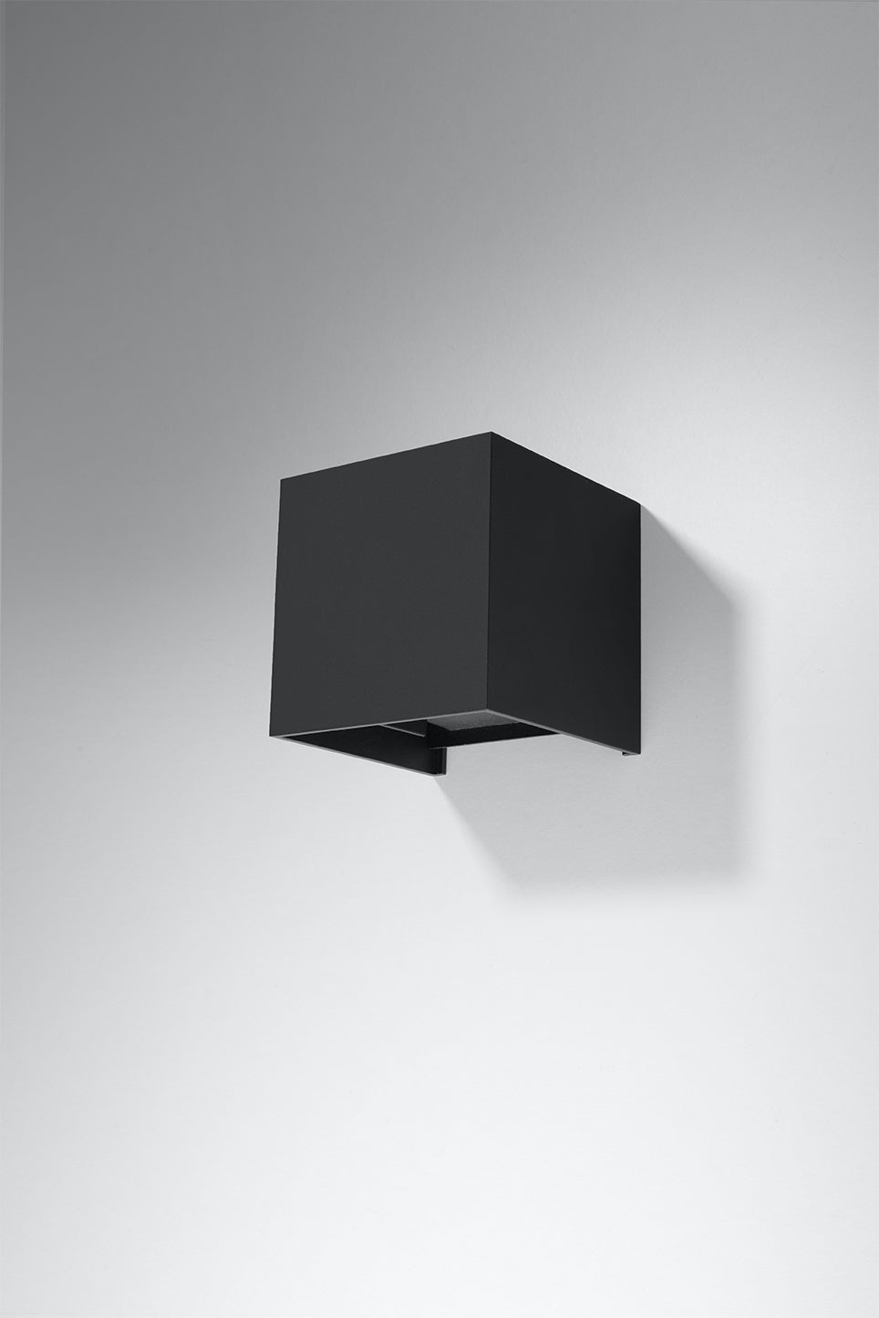 Wall lamp LUCA black LED IP54