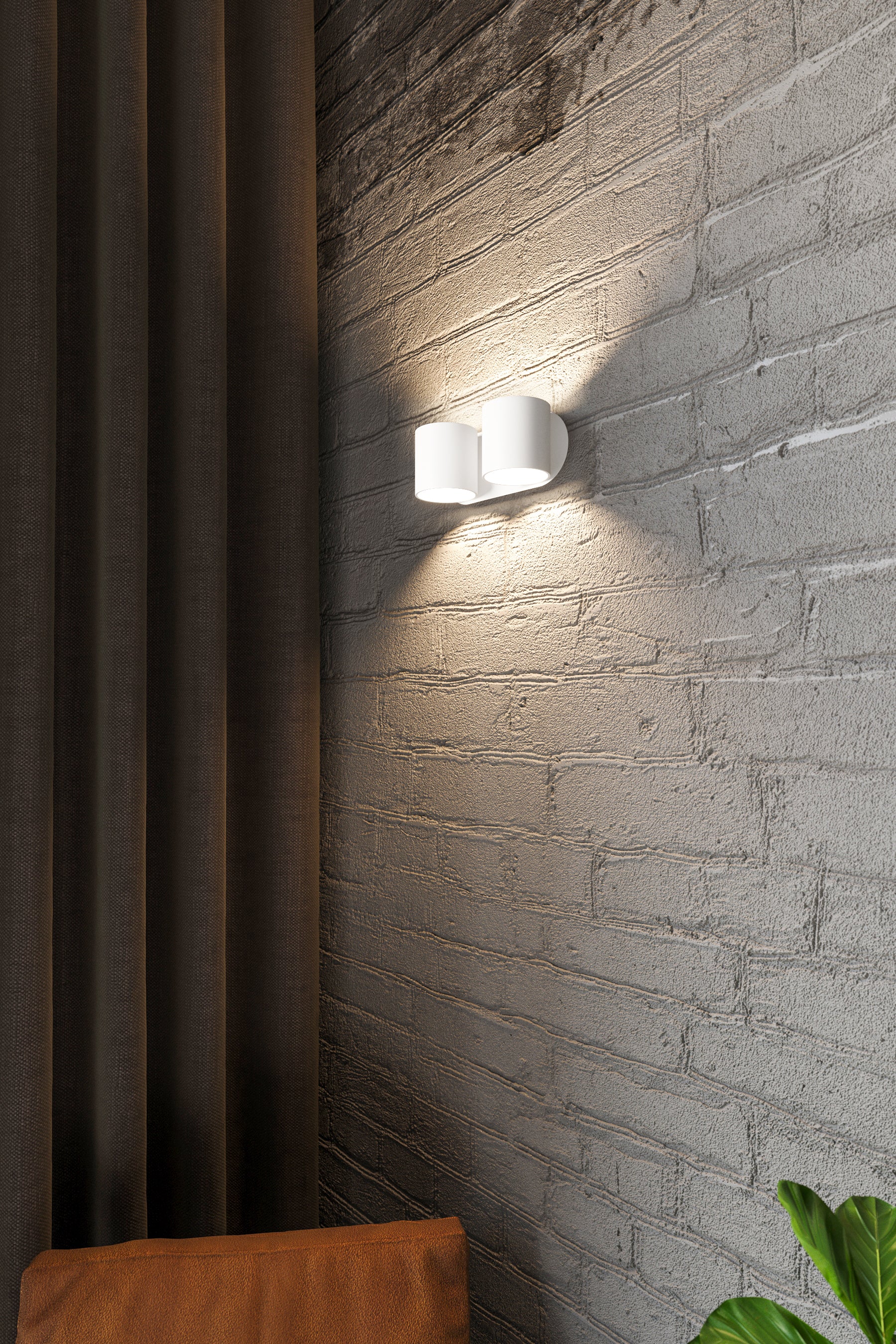 Wall lamp ORBIS 2 white