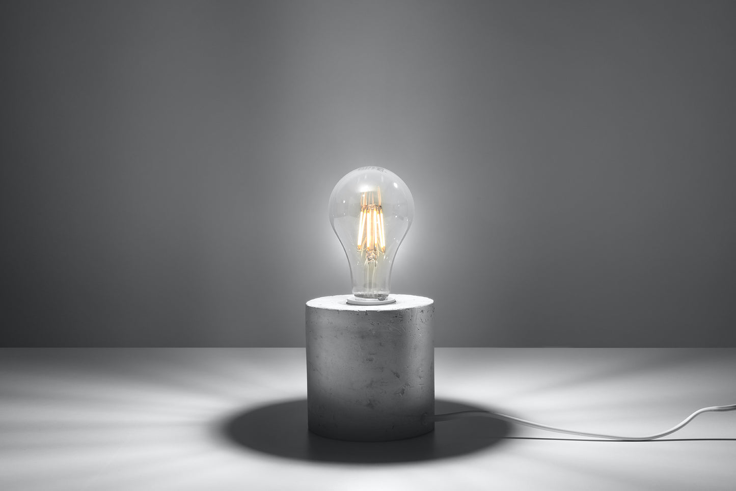 Table lamp SALGADO concrete