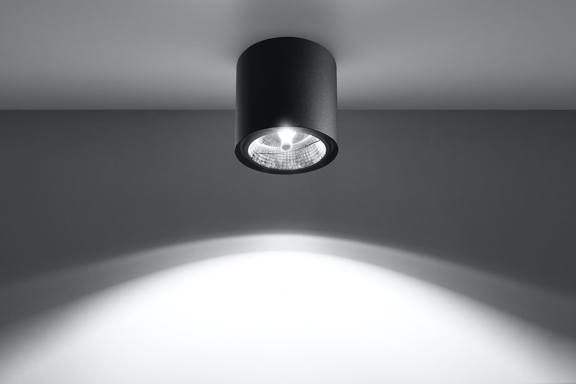 Ceiling Lamp TIUBE black