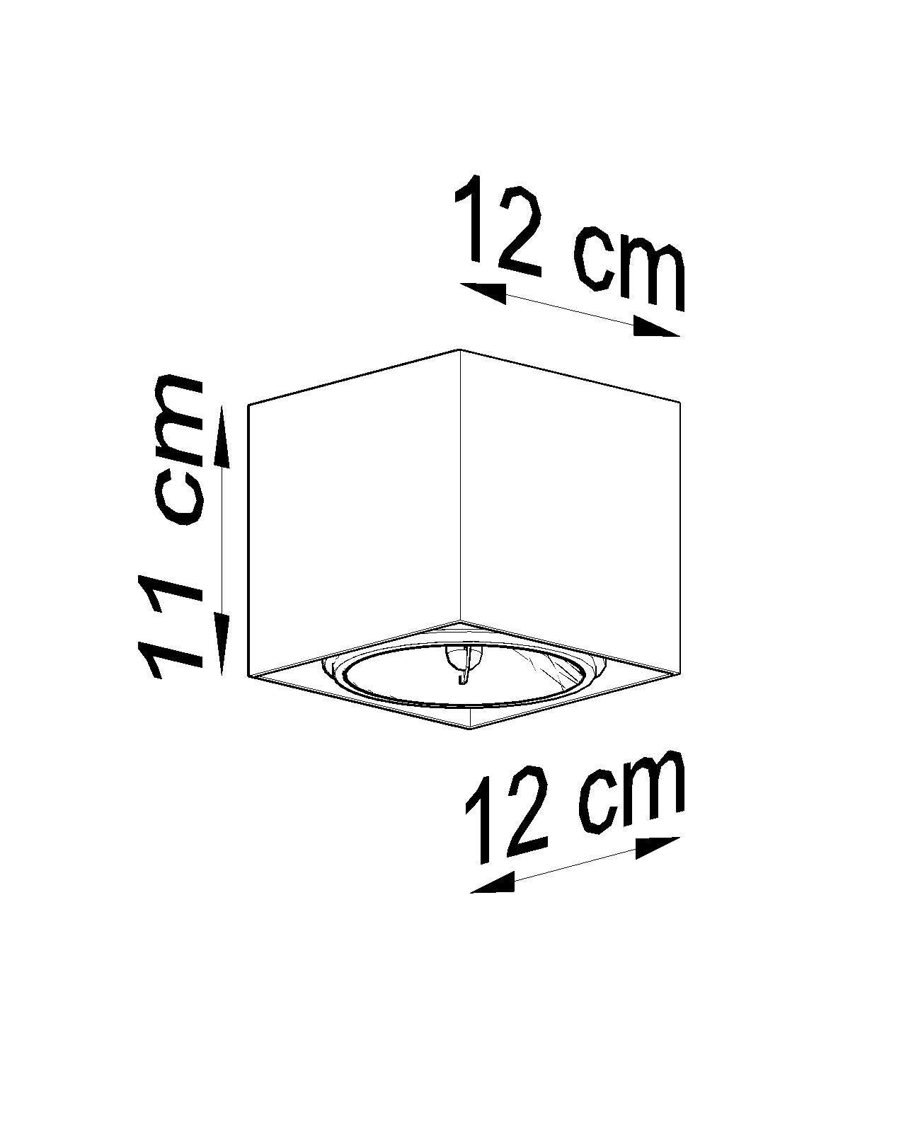 Ceiling Lamp BLAKE black