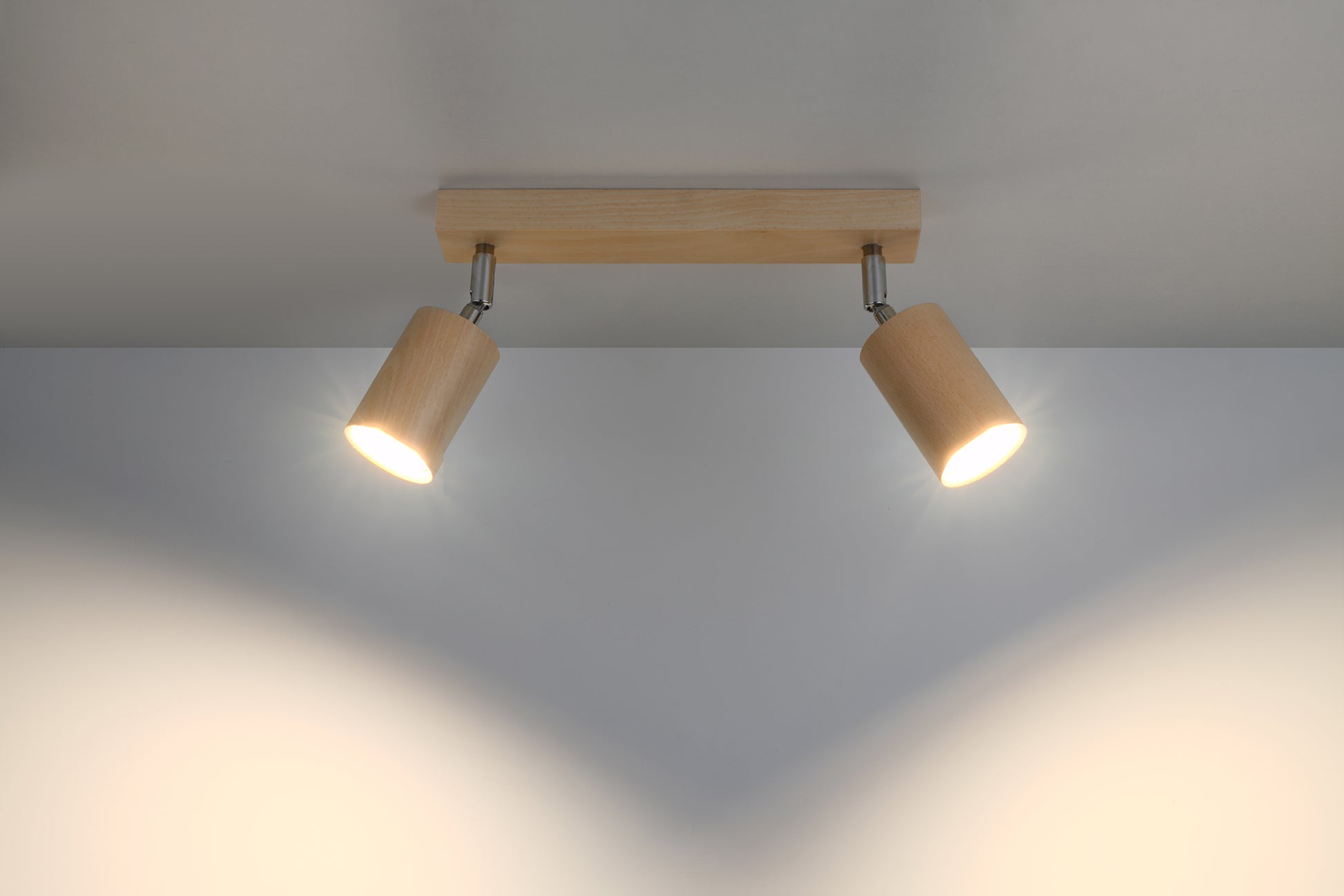 Ceiling lamp BERG 2 wood